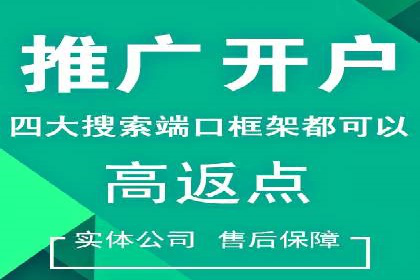 搜索开户返点政策下的用户行为分析案例